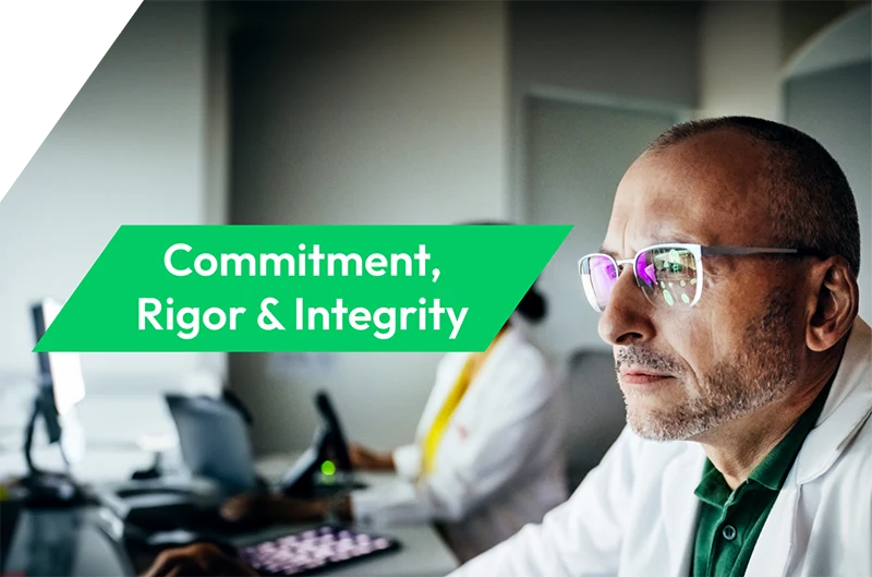 Link to the Commitment Rigor and Integrity section of the People and Culture page